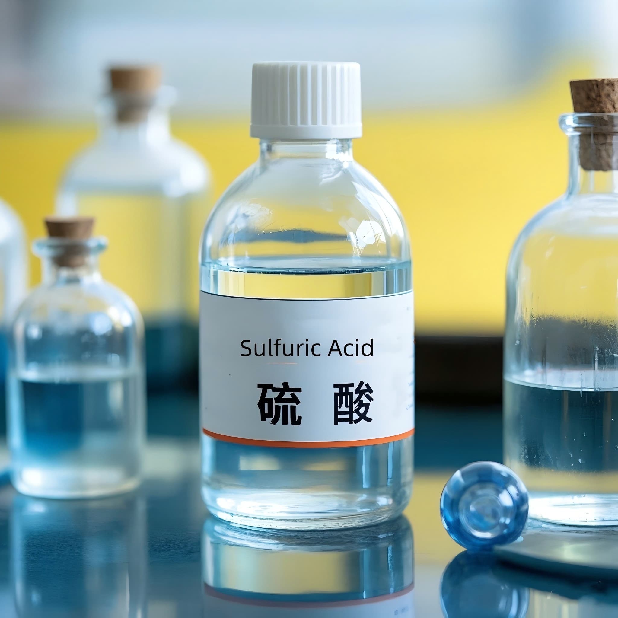 Refined sulfuric acid